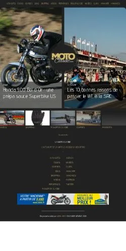Anteprima del sito La Moto Classic, media di Francia per articoli sponsorizzati