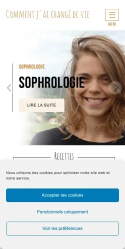 Anteprima del sito Comment J'ai Changé De Vie, media di Francia per articoli sponsorizzati
