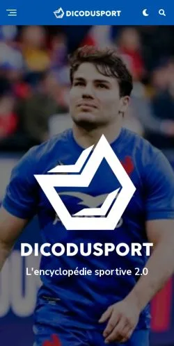 스폰서 기사용 프랑스 매체 Dicodusport 사이트 미리보기
