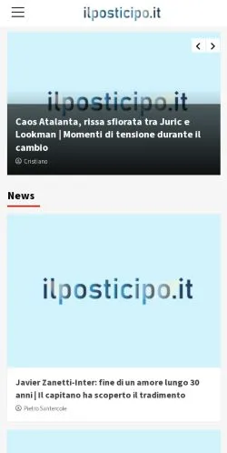 Anteprima del sito Il Posticipo, media di Italia per articoli sponsorizzati