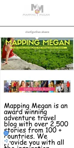 Forhåndsvisning av nettstedet Mapping Megan, medium fra USA for sponsede artikler