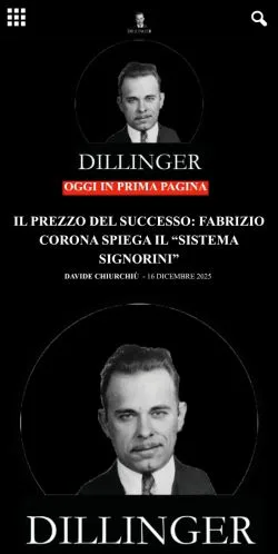 Anteprima del sito Dillingernews, media di Italia per articoli sponsorizzati
