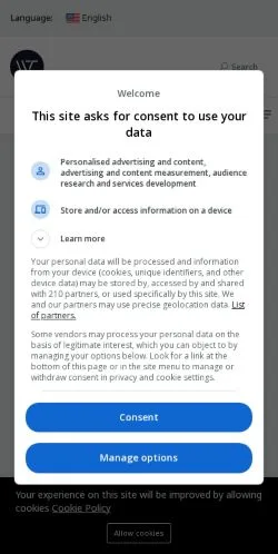 Forhåndsvisning av nettstedet The Web Tier, medium fra USA for sponsede artikler