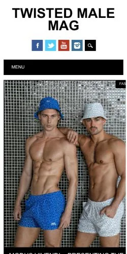 Aperçu du site Twisted Male Mag, média de Allemagne pour articles sponsorisés