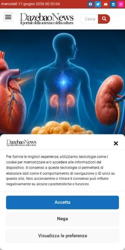 Podgląd witryny DazebaoNews, medium z kraju Włochy do artykułów sponsorowanych