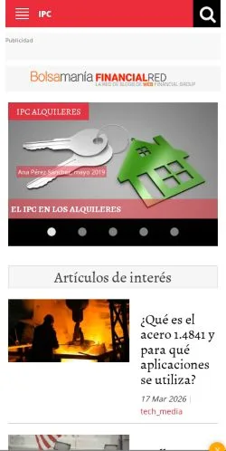 Vorschau der Website Ipc Blog, Medium aus Spanien für gesponserte Artikel