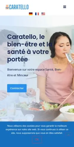 Anteprima del sito Caratello, media di Francia per articoli sponsorizzati