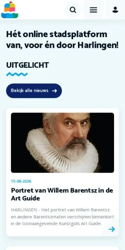 Podgląd witryny Harlingenboeit, medium z kraju Holandia do artykułów sponsorowanych