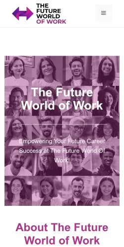 Forhåndsvisning av nettstedet Future World of Work, medium fra USA for sponsede artikler