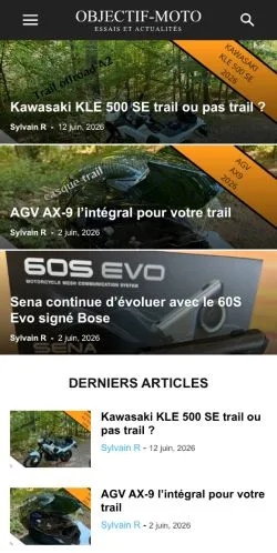 Forhåndsvisning af Objectif Moto, medie fra Frankrig til sponsorerede artikler