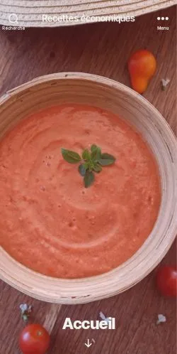 Anteprima del sito Recettes Économiques, media di Francia per articoli sponsorizzati