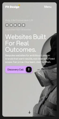 Aperçu du site Fit Design, média de États-Unis pour articles sponsorisés
