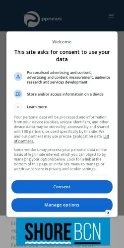 Anteprima del sito Ppnews, media di Brasile per articoli sponsorizzati