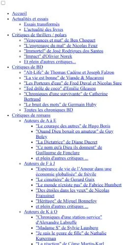 Anteprima del sito Lettres It Be, media di Francia per articoli sponsorizzati