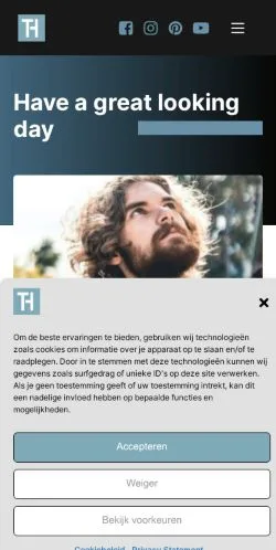 Anteprima del sito Trendheads, media di Paesi Bassi per articoli sponsorizzati