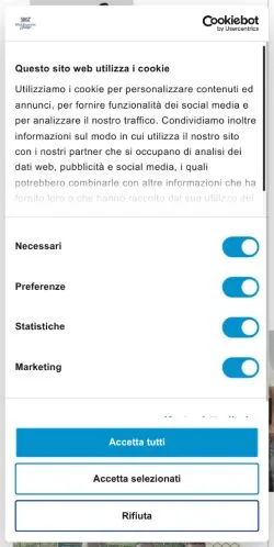 Vista previa del sitio Marcheingol, medio de Italia para artículos patrocinados