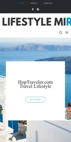 Anteprima del sito Lifestyle Mirror, media di Stati Uniti per articoli sponsorizzati