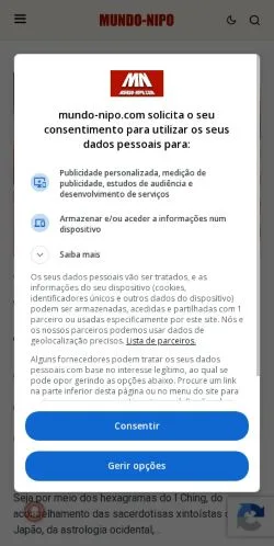 Anteprima del sito Mundo-Nipo, media di Brasile per articoli sponsorizzati