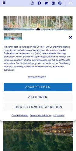 Anteprima del sito Ü50 Lifestyleblog, media di Germania per articoli sponsorizzati
