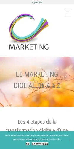 Anteprima del sito C-Marketing Blog, media di Francia per articoli sponsorizzati