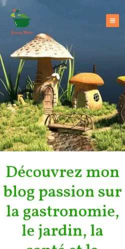 Anteprima del sito Yummy Marie, media di Francia per articoli sponsorizzati
