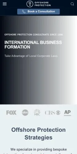 Preview of the Offshore Protection website, a media outlet in United States for sponsored articles