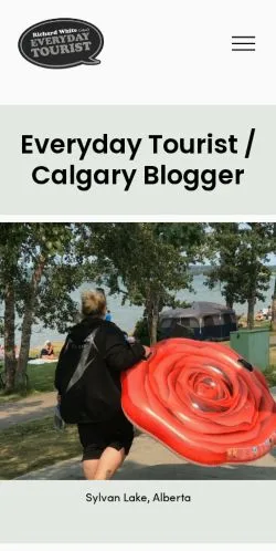 Anteprima del sito Everyday Tourist, media di Canada per articoli sponsorizzati