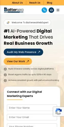 Anteprima del sito Battersea Web Expert, media di Stati Uniti per articoli sponsorizzati