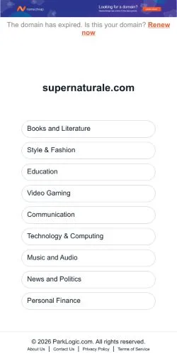 Anteprima del sito Supernaturale, media di Stati Uniti per articoli sponsorizzati