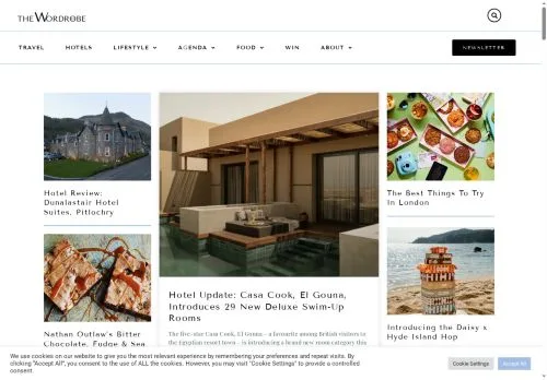 Vorschau der Website The Wordrobe, Medium aus Vereinigte Staaten für gesponserte Artikel
