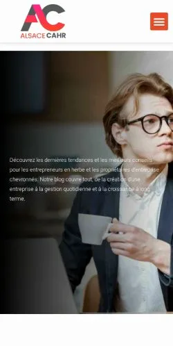 Anteprima del sito Alsace Cahr, media di Francia per articoli sponsorizzati