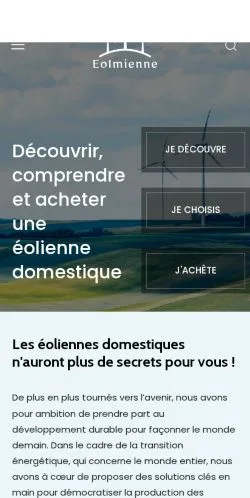 Forhåndsvisning af Éolienne Domestique, medie fra Frankrig til sponsorerede artikler
