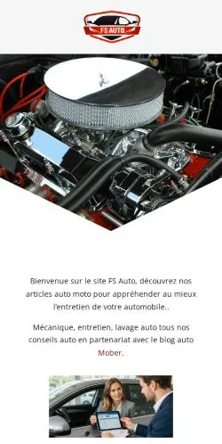 スポンサード記事向けのフランスメディア、Auto Conseilsのサイトプレビュー