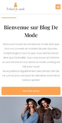 Podgląd witryny Festival De Mode, medium z kraju Francja do artykułów sponsorowanych