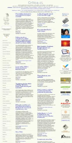 Anteprima del sito Critica, media di Spagna per articoli sponsorizzati