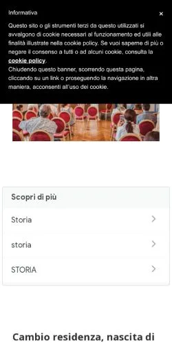 Podgląd witryny Storie Di Eccellenza, medium z kraju Włochy do artykułów sponsorowanych