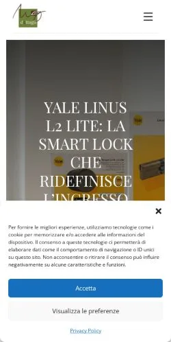 Anteprima del sito Dettagli MAG, media di Italia per articoli sponsorizzati