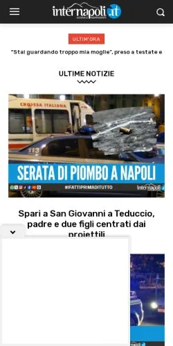 Anteprima del sito Internapoli, media di Italia per articoli sponsorizzati