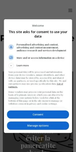 Anteprima del sito Blog Chat Perlipopette, media di Francia per articoli sponsorizzati