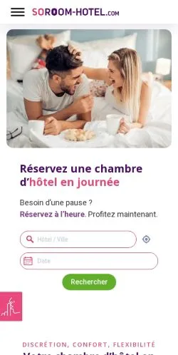 Anteprima del sito SoRoom Day Use, media di Francia per articoli sponsorizzati