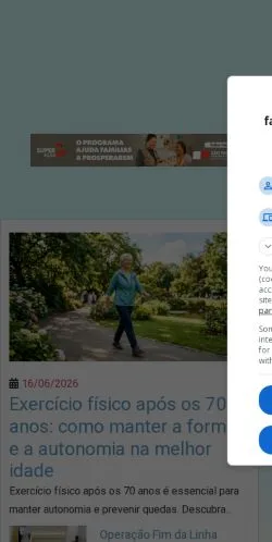 Podgląd witryny Jornal Fato Paulista, medium z kraju Brazylia do artykułów sponsorowanych