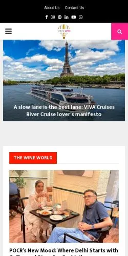 Anteprima del sito Travellinkslive, media di Stati Uniti per articoli sponsorizzati