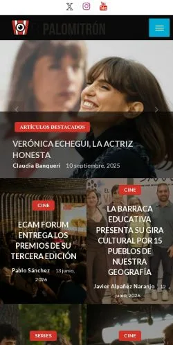 Anteprima del sito El Palomitrón, media di Spagna per articoli sponsorizzati