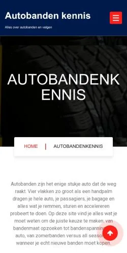 Anteprima del sito Autobanden Kennis, media di Paesi Bassi per articoli sponsorizzati