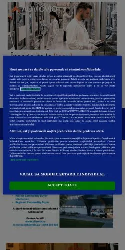 Podgląd witryny Ora De Sibiu, medium z kraju Rumunia do artykułów sponsorowanych