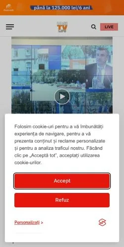 Anteprima del sito IasiTV Life, media di Romania per articoli sponsorizzati