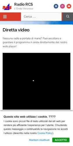 Forhåndsvisning af Radio RCS, medie fra Italien til sponsorerede artikler