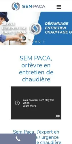 Vorschau der Website SEM Paca, Medium aus Frankreich für gesponserte Artikel