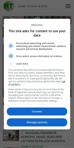 Anteprima del sito Radar Tecate News, media di Messico per articoli sponsorizzati