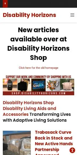 Forhåndsvisning af Disability Horizons, medie fra Storbritannien til sponsorerede artikler